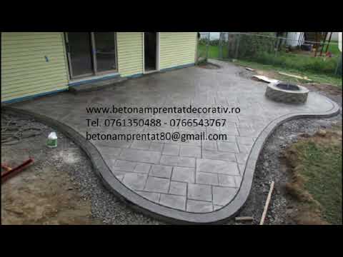 Beton Amprentat Valea Groșilor - Cluj Tel.0761350488 -0766543767