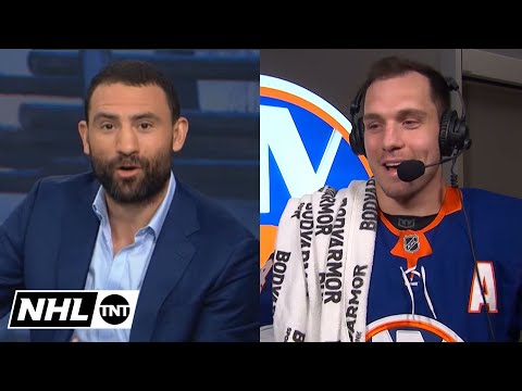 "Schaef Daddy's Been Great" 😂 | Bo Horvat Joins NHL on TNT