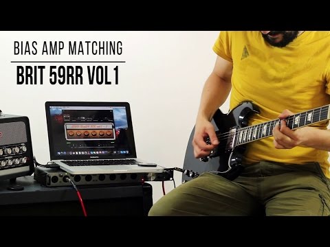 Brit 59RR vol.1 for Positive Grid Bias Amp Matching - Playthrough (Marshall 1959RR Randy Rhoads)