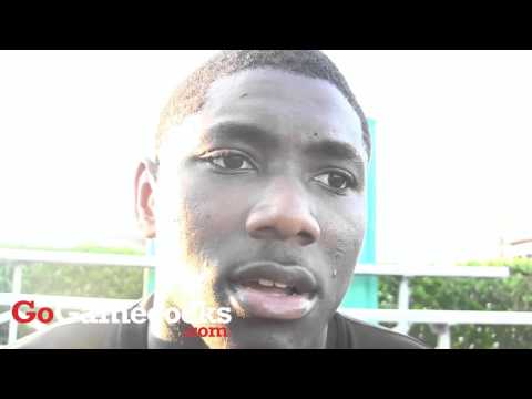 Chris Lammons after Oct. 21 Gamecocks practice