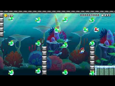 Super Mario Maker Levels: "Destroy the Red Cheep Cheep!"