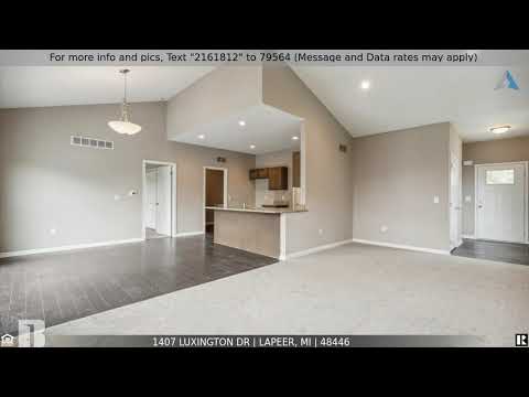 Priced at $273,000 - 1407 Luxington Dr, Lapeer, MI 48446