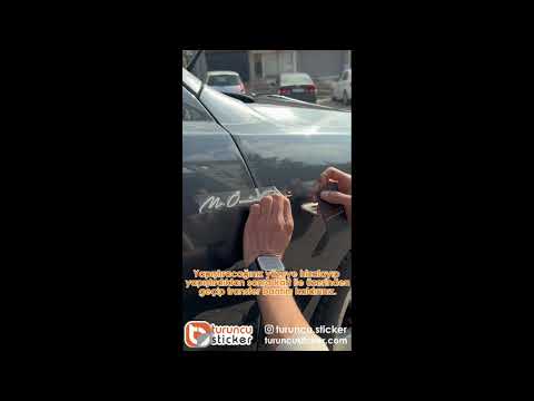 İmza Ad Soyad Sticker uygulama videosu