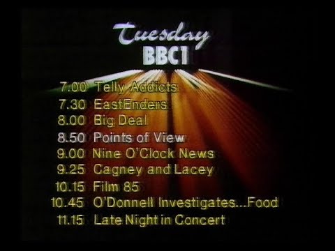 BBC1 Closedown | 23rd September 1985