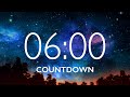 6 Minute Timer with Relaxing Music and Alarm 🎵⏰