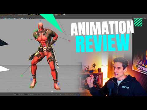 Fixing Body Mechanics in Maya: Deadpool Dance Animation Critique