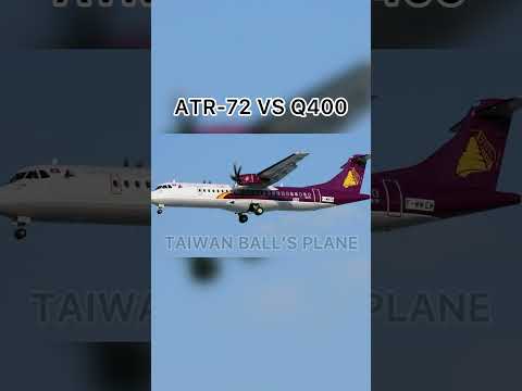 ATR-72 VS Q400 #avgeek #airplane  #funny #meme #atr72  #q400