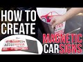 How to Make a Magnetic Car Sign : Strong Magnetic Sheet