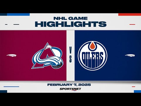 NHL Highlights | Avalanche vs. Oilers - February 7, 2025