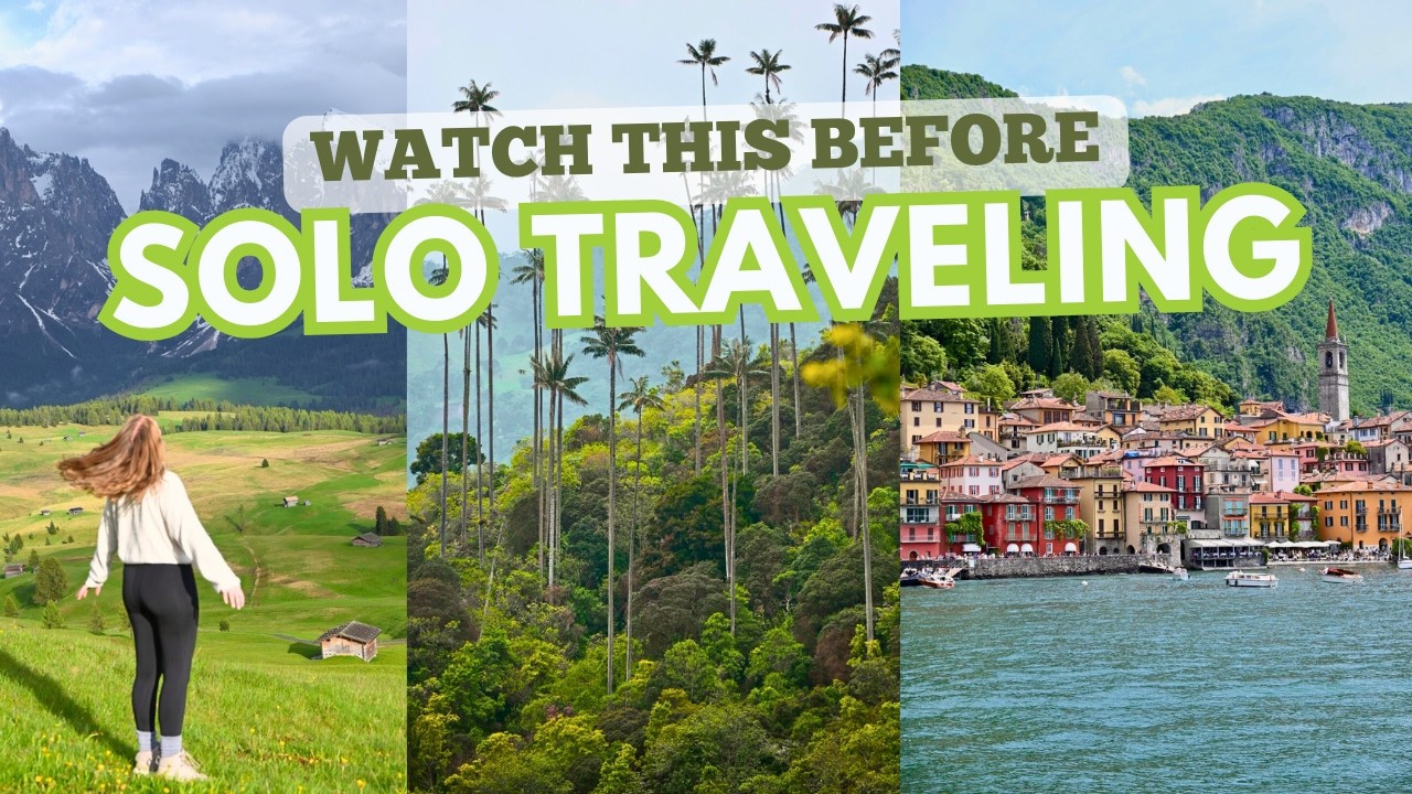 Solo Travel Guides and Itineraries for Beginners: The Complete Step-by-Step Guide to Traveling Alone with Confidence Youtube Video Thumbnail