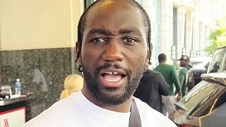 Terence Crawford REACTS to Keyshawn Davis MISSING WEIGHT by 4 LBS; tells him "IT'S TIME TO MOVE UP"