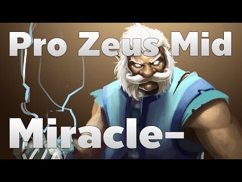 Miracle- Pro Zeus Mid Ranked Match - Dota 2 RedArchon