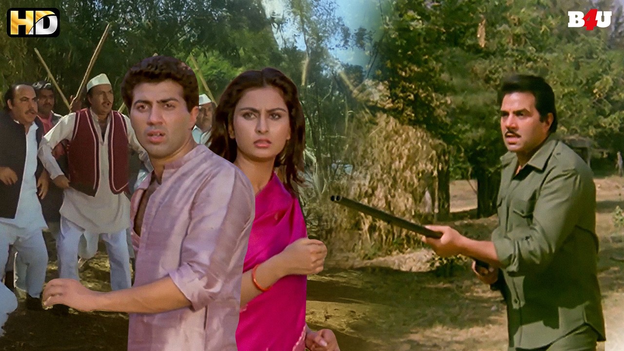 धर्मेंद्र ने गाँववालों से बचाई सनी देओल की जान - Sunny Deol - Dh