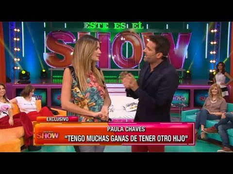 Este es el show - CONFESIÓN: Paula Chaves quiere volver a ser mamá