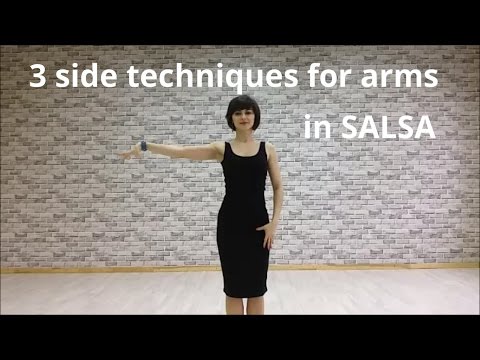 3 side techniques for arms in salsa - Anna LEV