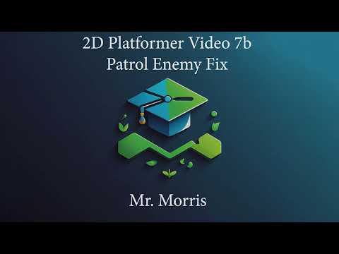 Godot 4 Tutorial #7b - Quick Patch for Patrolling Enemy Position | 2D Platformer (Audio Corrected)