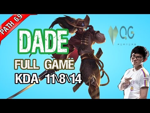Best yasuo korea -Dade-Yasuo vs zed, path 6.10, LOL KR, game play (19-may-2016)