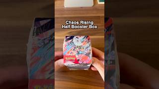 Chaos Rising Ripping 18 packs and scanning value with Acorn TCG Card Scanner App #pokemoncards