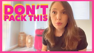 WHAT NOT TO PACK IN YOUR HOSPITAL BAG | LABOR & DELIVERY