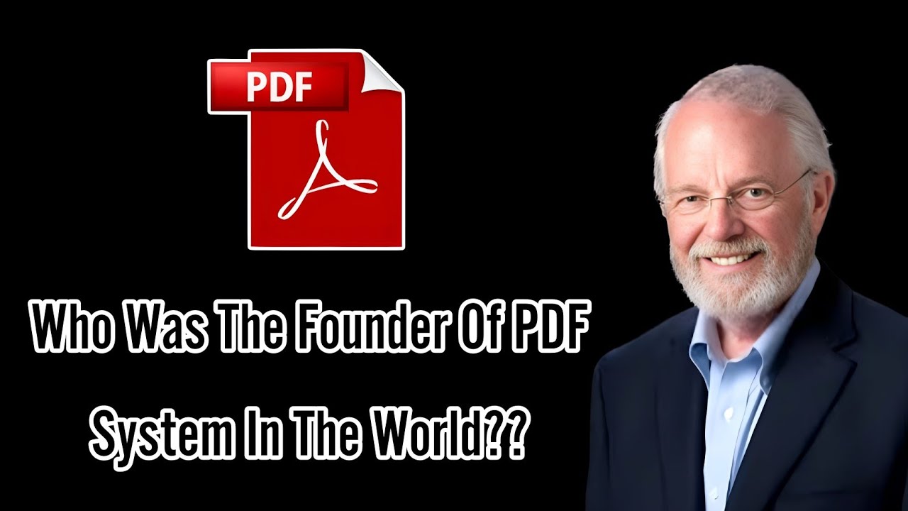 The History of PDF System(Portable Documents Format)