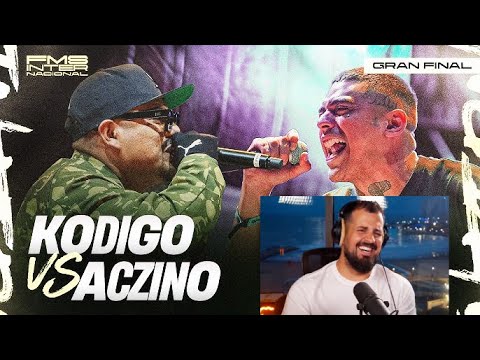 PAPO REACCIONA A ACZINO vs KODIGO - Final FMS Internacional 2025
