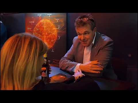 "Determinus II"  Lesung, Kammertheater Karlsruhe, Uwe Spetzger und Martina Scheurer am 02.12.2019