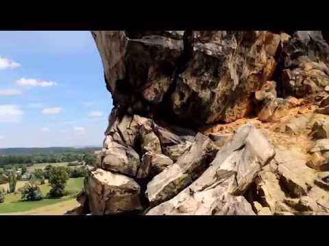Die Teufelsmauer bei Weddersleben.