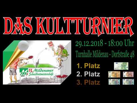 11. Mildenauer Schneidbrettmeisterschaft 29.12.2018