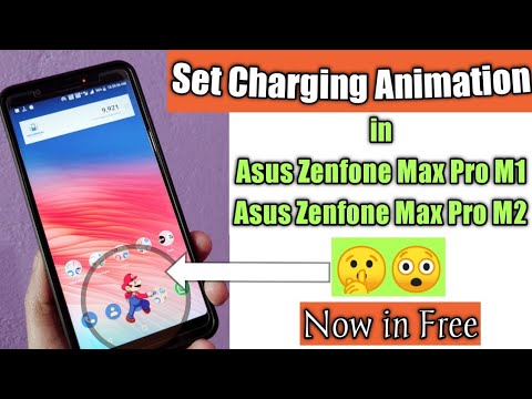 Set Charging Animation in Asus Zenfone Max Pro M1, M2| What a Customisation, full battery alarm🥰🥰