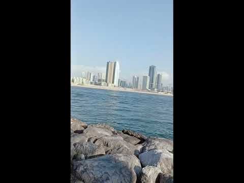 Dubai Al Mamzer  Beach ⛱️ park...
