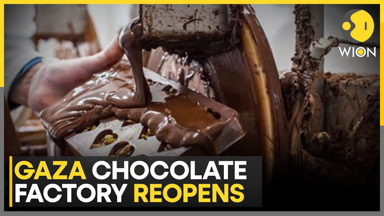 Gaza Chocolate Factory Reopens Amid Truce; Factory Only Functional for 3-5 Days a Month | WION NEWS