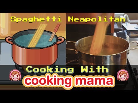 Spaghetti Neapolitan | Cooking with Cooking Mama!