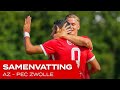 ? First win! | Highlights AZ - PEC Zwolle