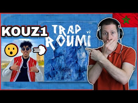 Moroccan Rap Reaction | KOUZ1 - TRAP ROUMI V2 ( PROD BY FEYKEY)
