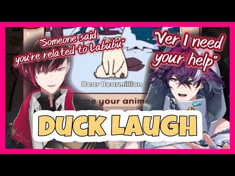 Doppio Just Wanted to Hear Ver's Duck Laugh But... [Doppio Dropscythe & Ver Vermillion/Nijisanji EN]
