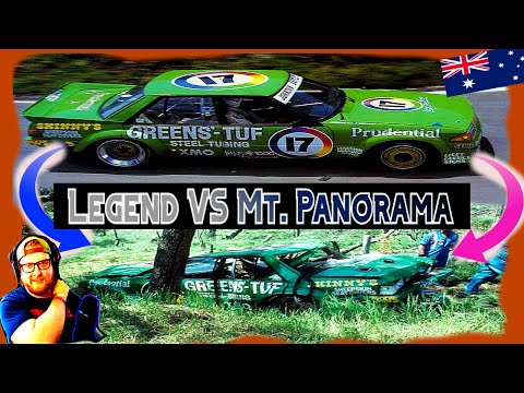 American Reacts to 1983 Dick Johnson Bathurst Qualifying Crash + In car Laps!