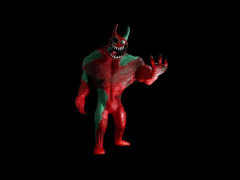 Monster sound/voice performance experimentation with garten of banban characters