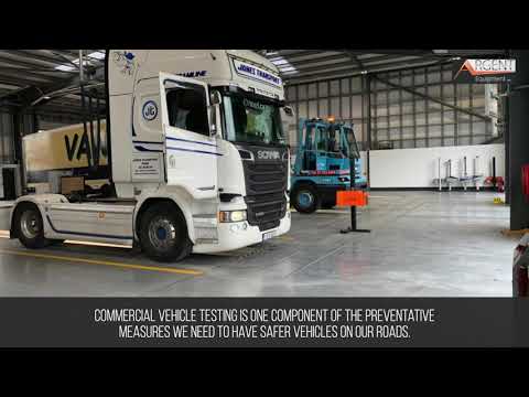 Commercial vehicle test in Dublin
