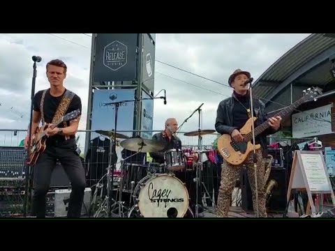 Cagey Strings 2021-09 auf der Seeterrasse