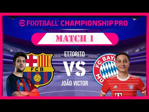 Ettorito vs João Victor | eFootball™ Championship Pro 2023 Regular