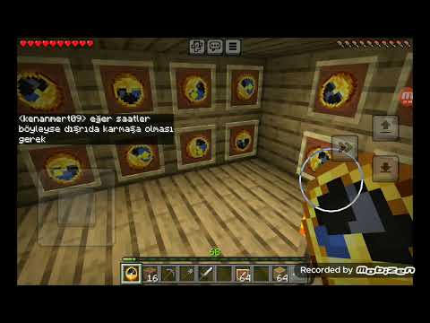 SAKIN AYA BAKMA 28.MİNECRAFT GECESİ (AY KAYBOLDU VE SAATLER DELIRDI
