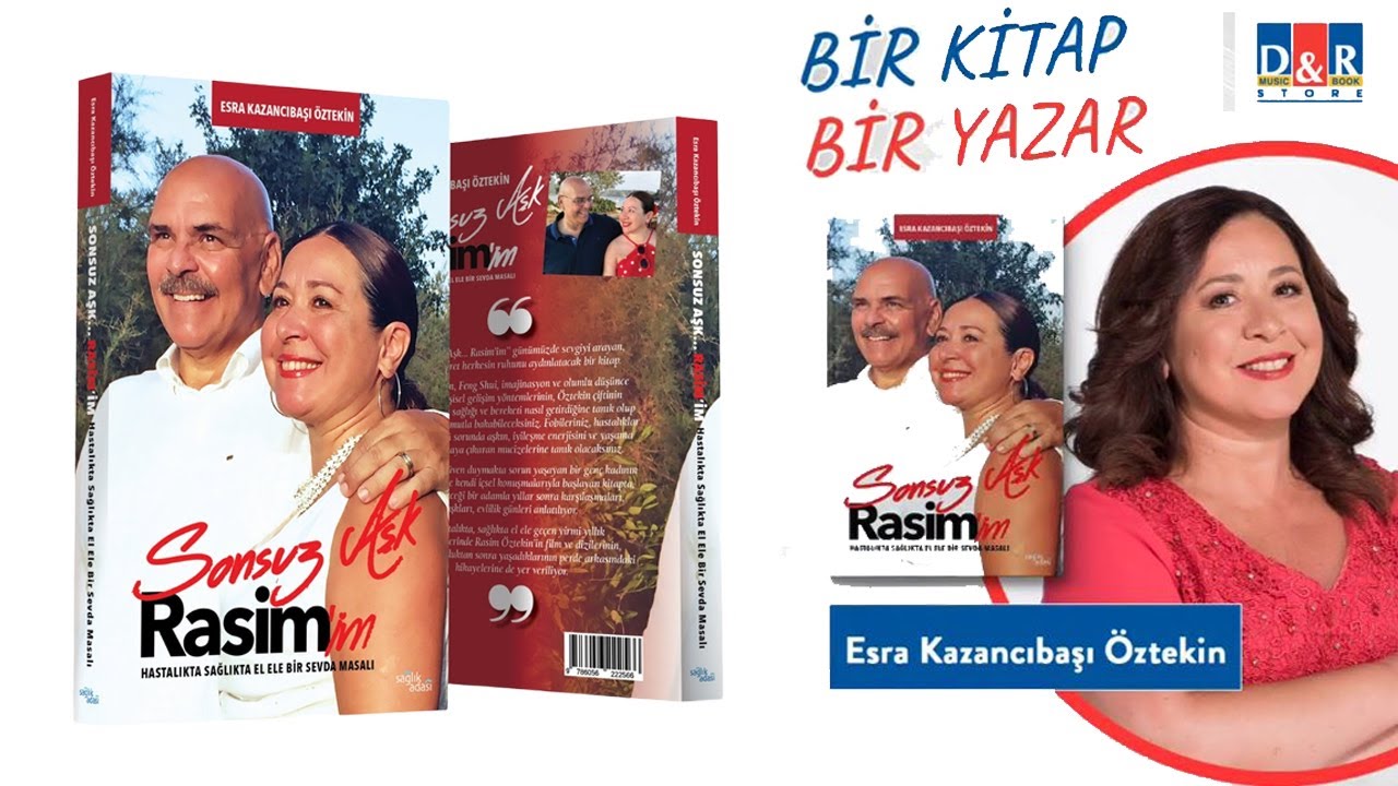 Esra Kazancıbaşı Öztekin "Sonsuz Aşk Rasim'im" İsimli Kitabını Anlatıyor