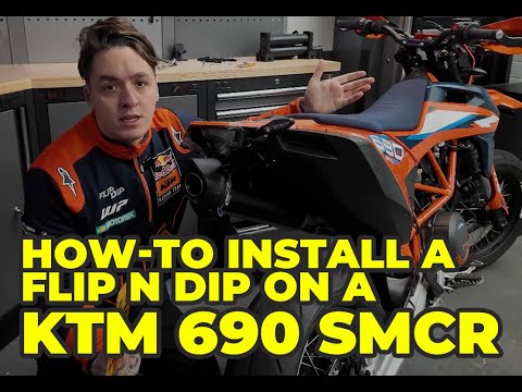 KTM 690 SMCR 2019+: How To Install