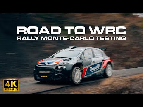 Road To WRC - Rally Monte-Carlo 2023 Testing