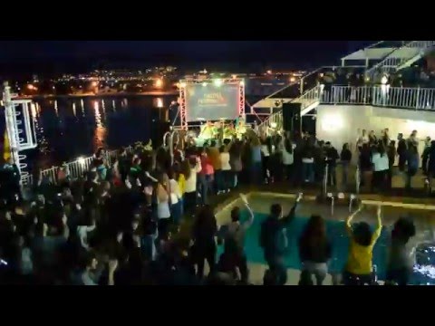 Fiesta del Mar momentazo Saidia Festival llegando a Melilla