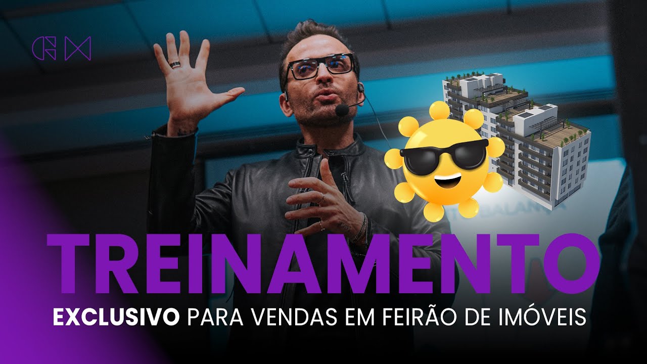 Treinamento EXCLUSIVO para vendas em feirão de imóveis