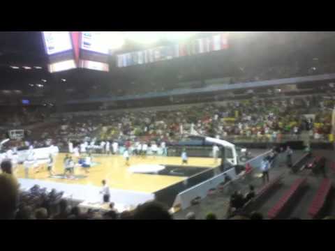 Singing Lithuania Fans at FIBA U-19 Championship Final Match 2011-07-10