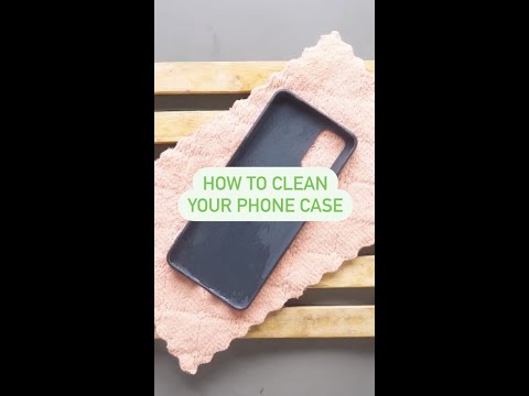 How to Clean Your Phone Case #shorts