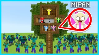 Download lagu MIPAN & ZUZUZU BUAT RUMAH POHON YANG AMAN UNTUK MELAWAN KIAMAT ZOMBIE APOCALYPSE DI MINECRAFT! mp3