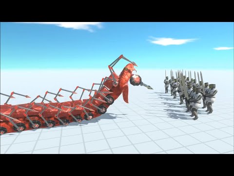 Giant Centipede Vs 20x Every Units  - Animal Revolt Battle Simulator